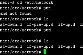 Debian怎么配置网卡(IP)