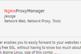 Unraid应用NginxProxyManager反向代理服务器教程